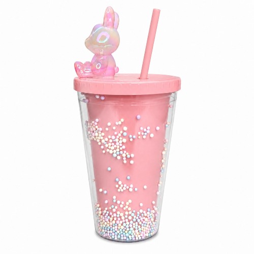 BUNNY FLOATING BEADS TUMBLER